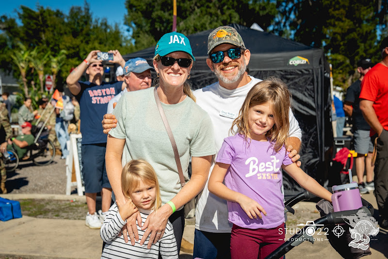 A family at the walk